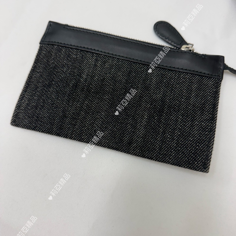 莉亞精品♡ BALENCIAGA 黑灰牛仔帆布包 二手美包-14