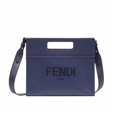 Fendi 男士 迷你徽標托特手提包均碼碼MINI、24 X 5 X 19 CM