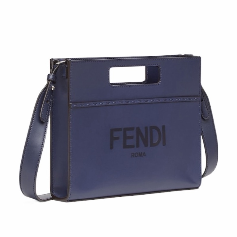 Fendi 男士 迷你徽標托特手提包均碼碼MINI、24 X 5 X 19 CM-1