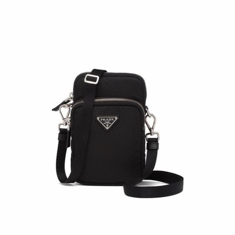 Prada 男士 三角徽標手機包均碼碼17cm*4.5cm*10.5cm