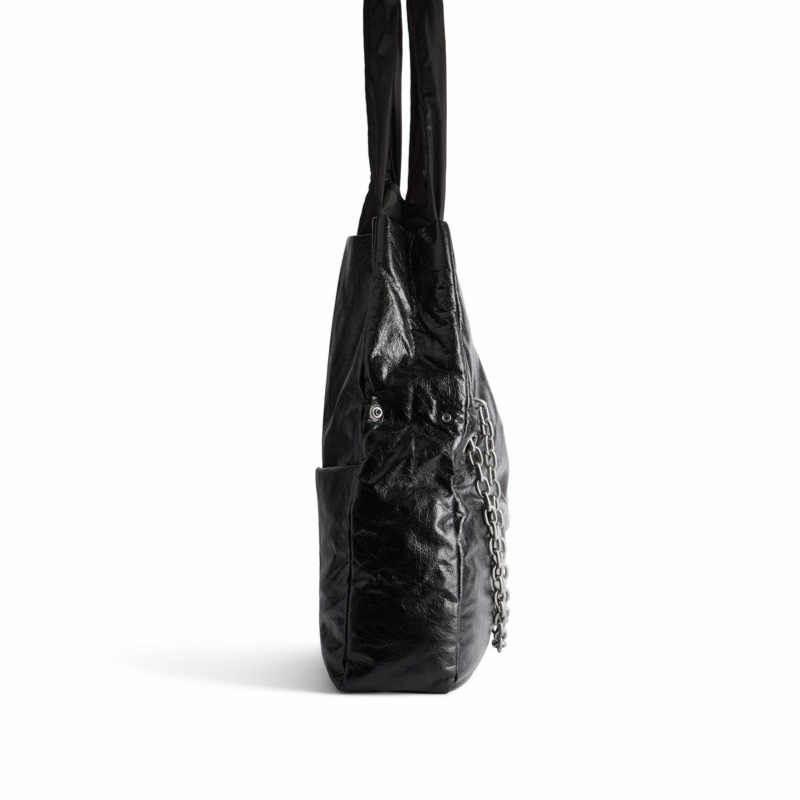 Balenciaga 女士 MONACO 大號鏈條單肩包均碼碼大號、39.9cm*11.9cm*35cm-2