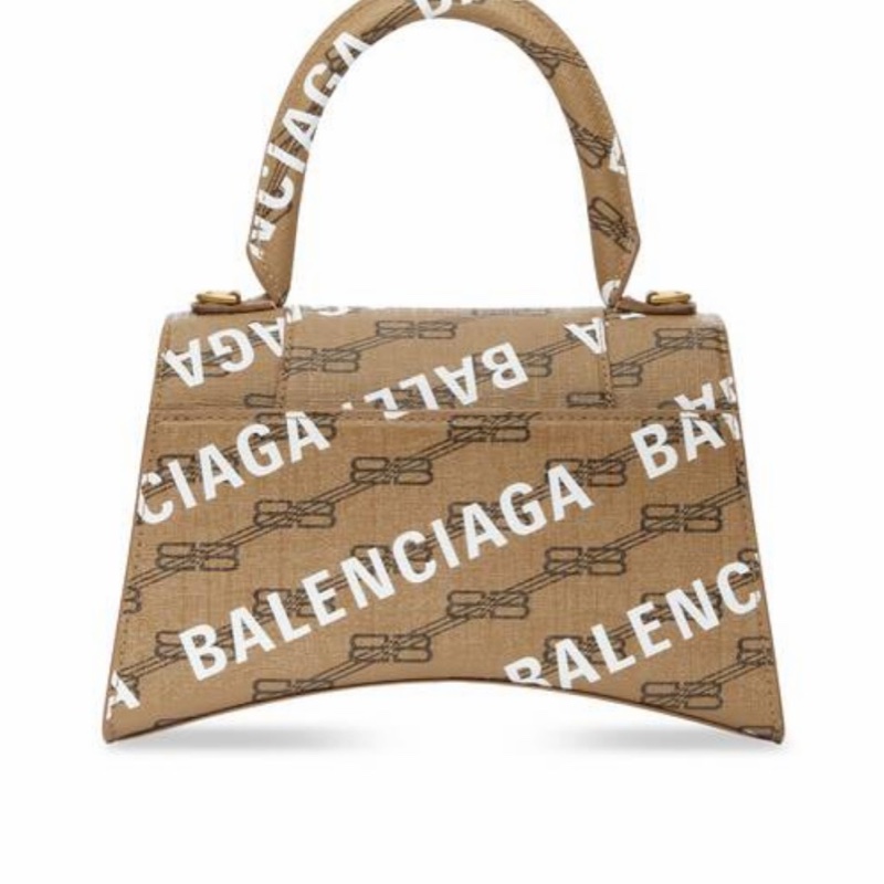 Balenciaga 女士 HOURGLASS 小號手提包均碼碼小號、22.7 X 9.9 X 15 CM-1