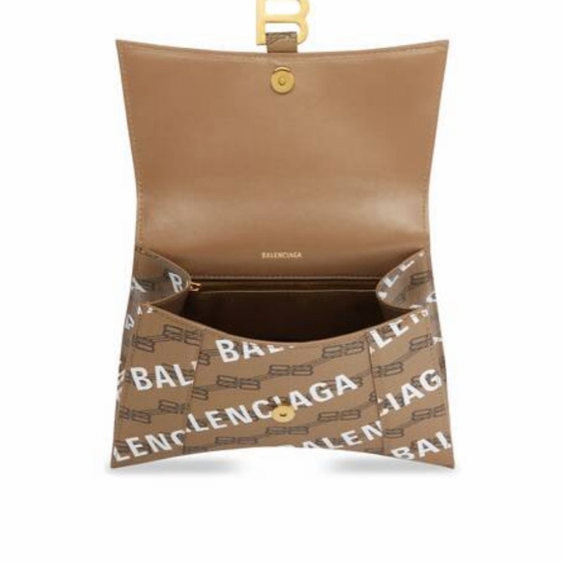 Balenciaga 女士 HOURGLASS 小號手提包均碼碼小號、22.7 X 9.9 X 15 CM-4