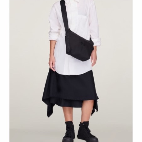 Y-3 男士 拉鍊單肩包均碼碼21.6cm*10.2cm*19cm-4