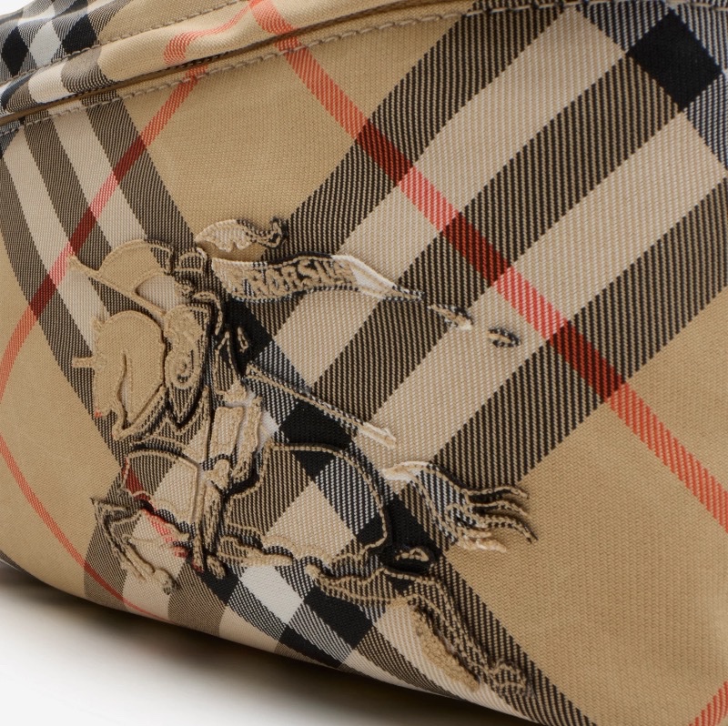Burberry 男士 小號格紋斜挎包均碼碼小號、22.5cm*6.5cm*16cm-1
