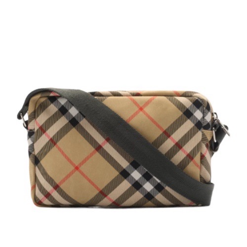 Burberry 男士 小號格紋斜挎包均碼碼小號、22.5cm*6.5cm*16cm-3