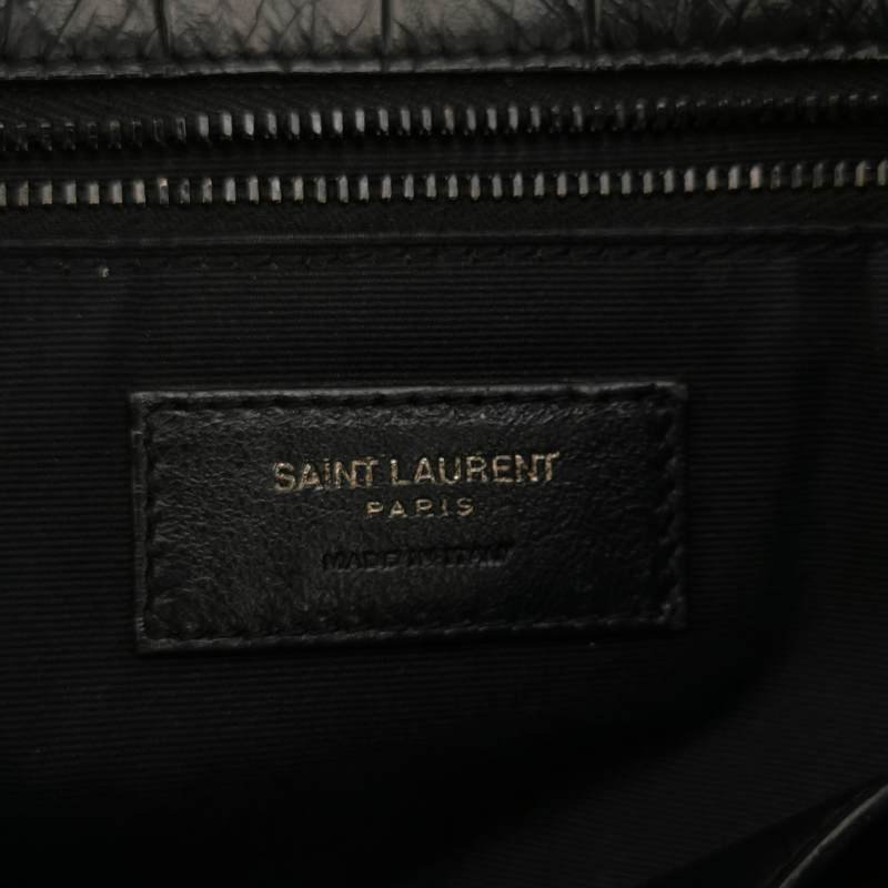 Saint Laurent Niki中型牛皮純色YSL標誌單肩包-7