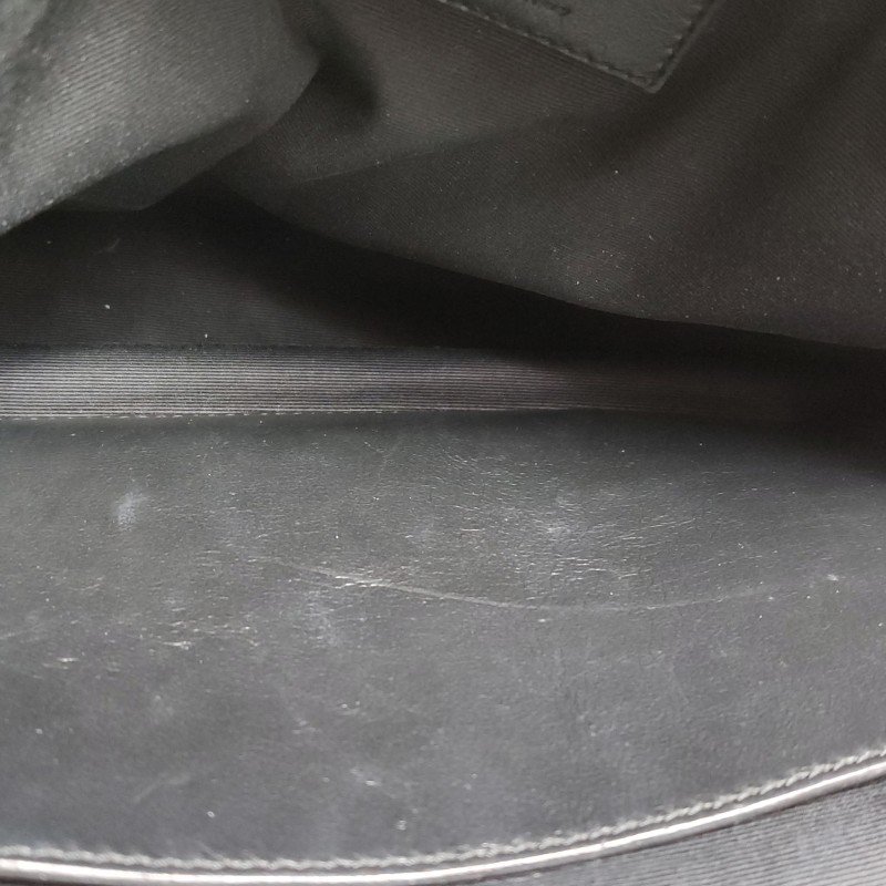 Saint Laurent Niki中型牛皮純色YSL標誌單肩包-12