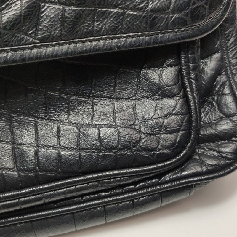 Saint Laurent Niki中型牛皮純色YSL標誌單肩包-20