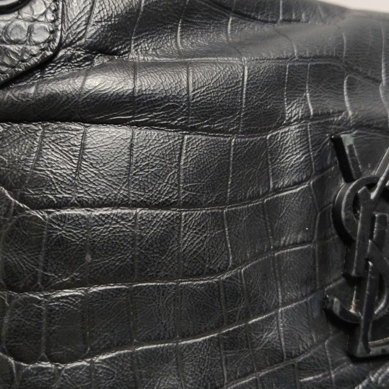 Saint Laurent Niki中型牛皮純色YSL標誌單肩包-21