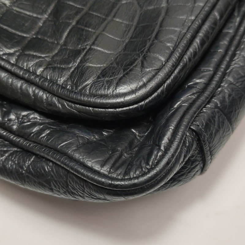 Saint Laurent Niki中型牛皮純色YSL標誌單肩包-30