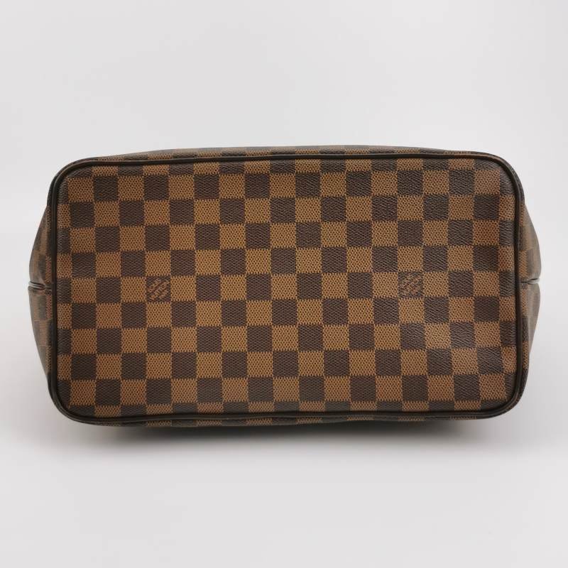 Louis Vuitton (LV) Westminster牛皮棋盤格Logo標誌飾邊餃子包單肩包-5