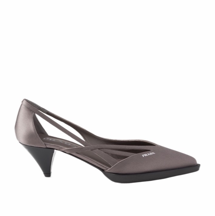 Prada 女士 徽標鏤空高跟鞋37 39 40碼-3