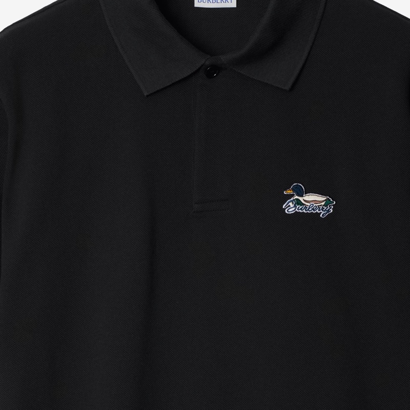 Burberry 男士 翻領棉質Polo衫XS S M L XXL碼-1