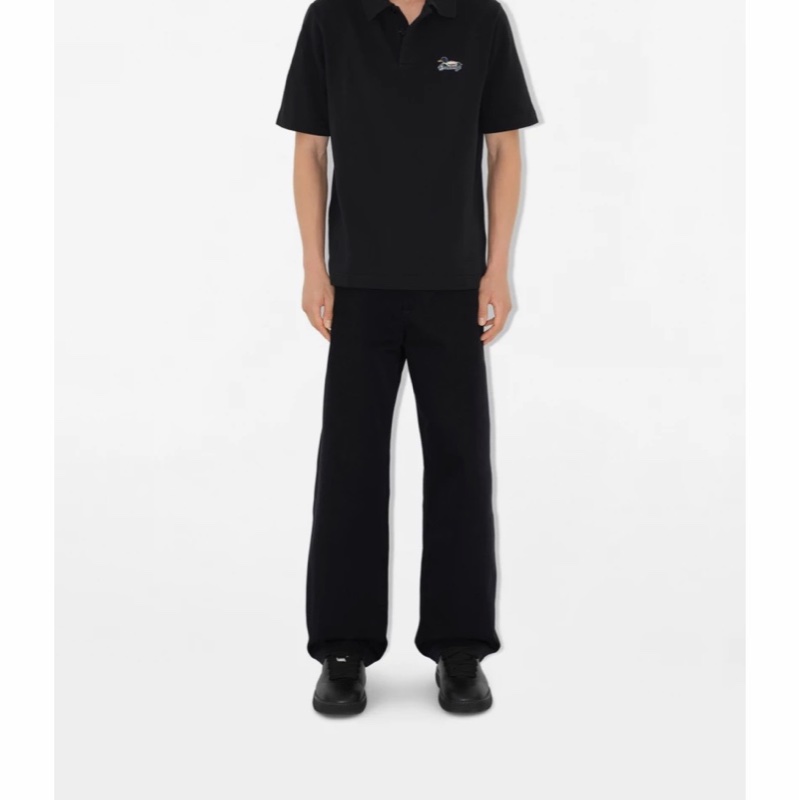 Burberry 男士 翻領棉質Polo衫XS S M L XXL碼-3