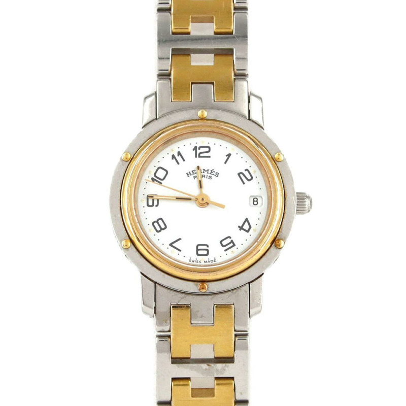 愛馬仕 Clipper Combination CL3.240 SSxGP 石英錶-0