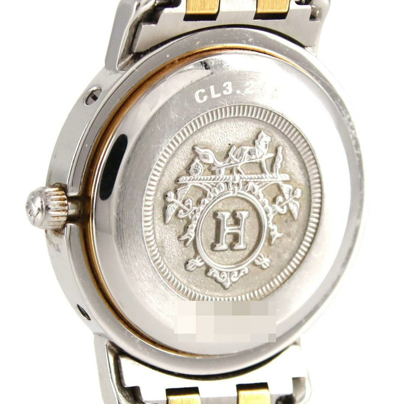 愛馬仕 Clipper Combination CL3.240 SSxGP 石英錶-4