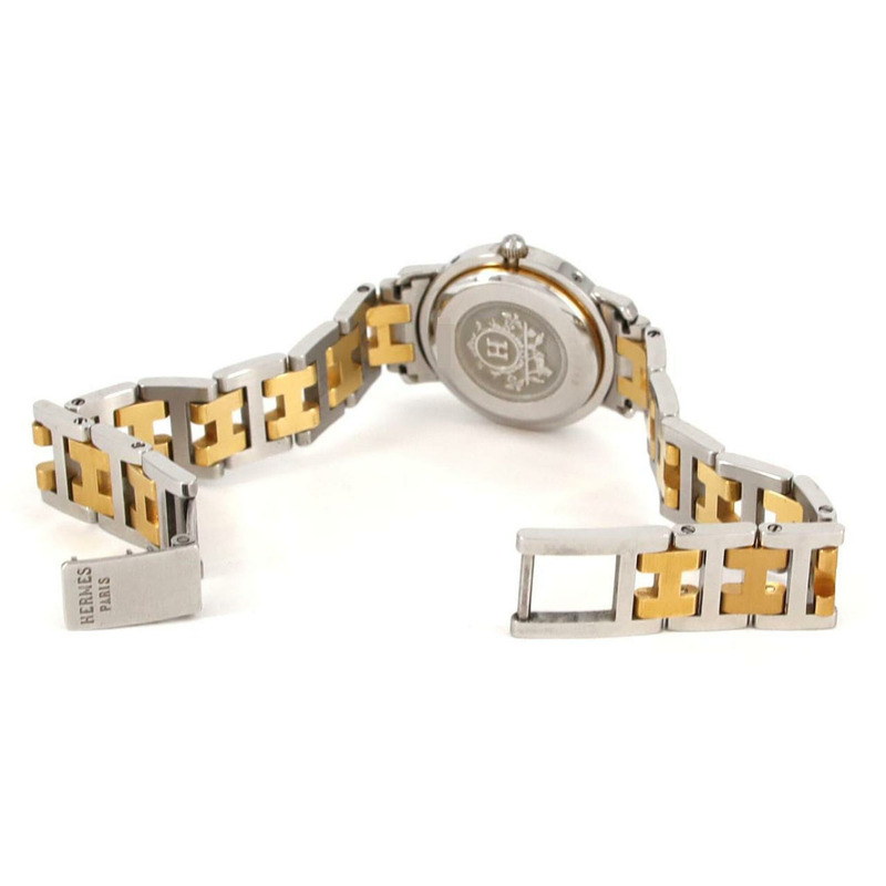 愛馬仕 Clipper Combination CL3.240 SSxGP 石英錶-5