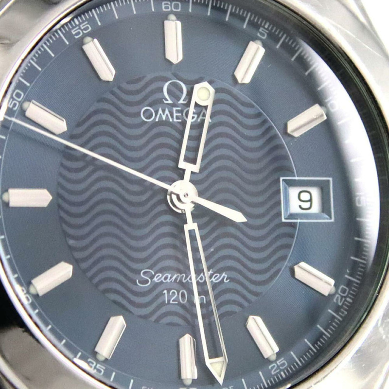 歐米茄海馬120 2511.81不鏽鋼石英錶-4