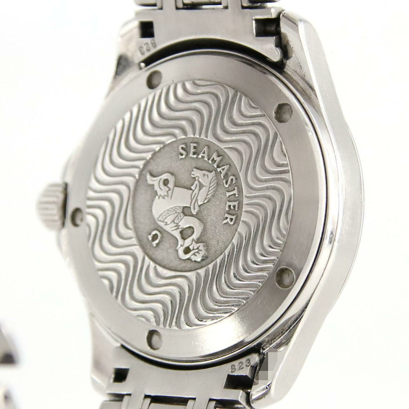 歐米茄海馬120 2511.81不鏽鋼石英錶-5