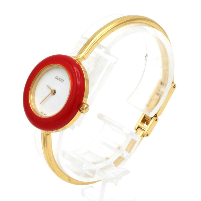 Gucci Change Ring GP 中型 11 12.2 石英錶-1