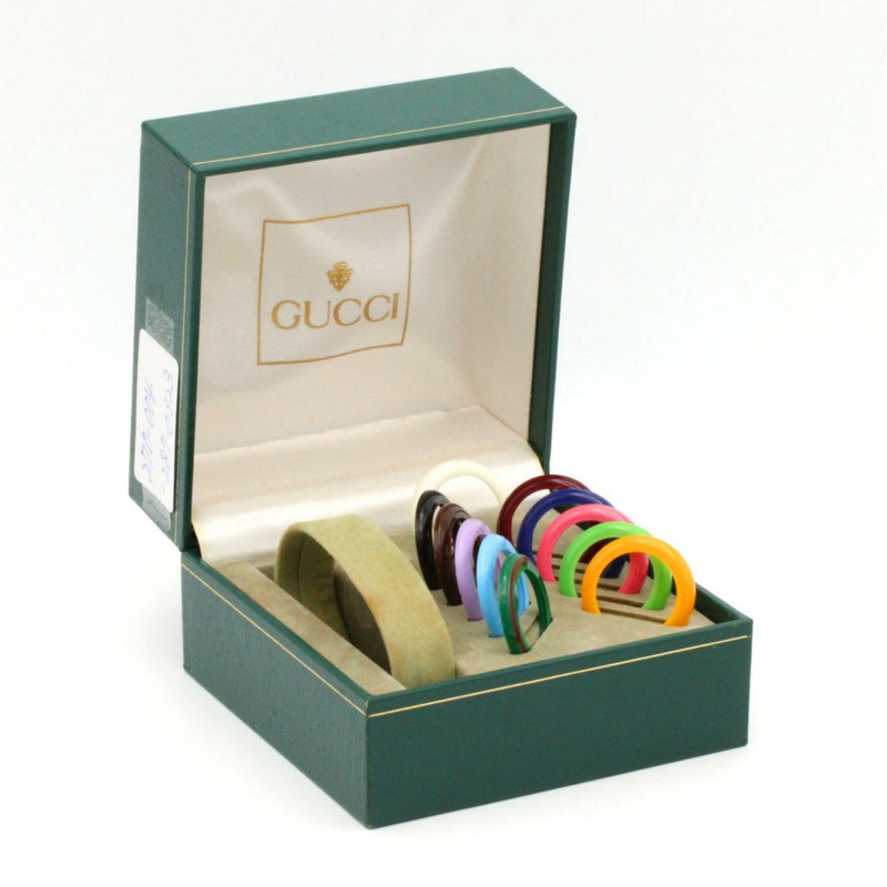 Gucci Change Ring GP 中型 11 12.2 石英錶-6