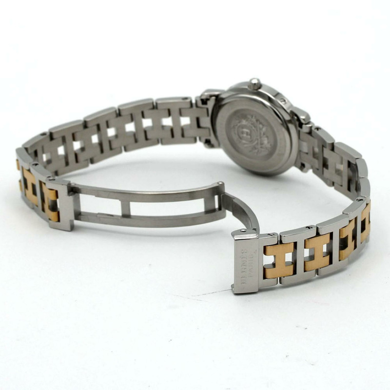 愛馬仕 Clipper Combination CL4.220 SSxGP 石英錶-6