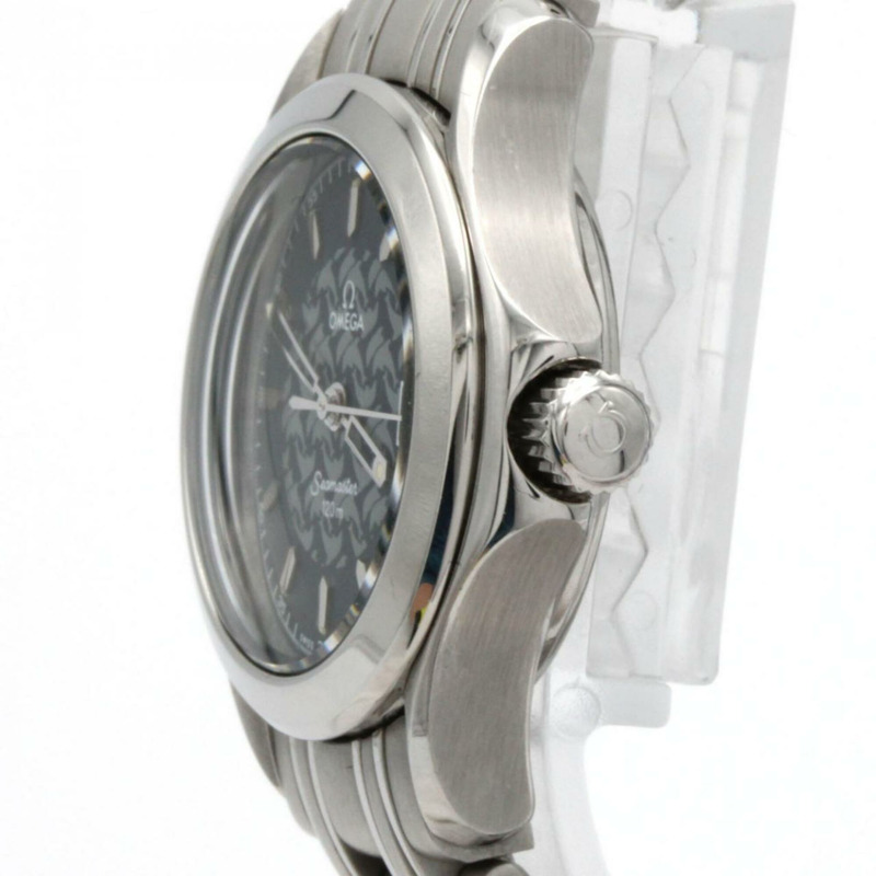 歐米茄海馬系列120 Mayol '97限量版2580.80精鋼石英錶-2