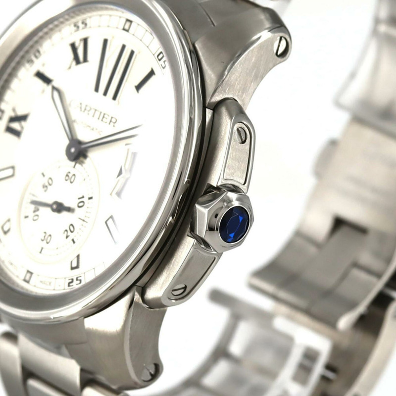 卡地亞 Calibre de LM W7100015 SS 自動腕錶-3