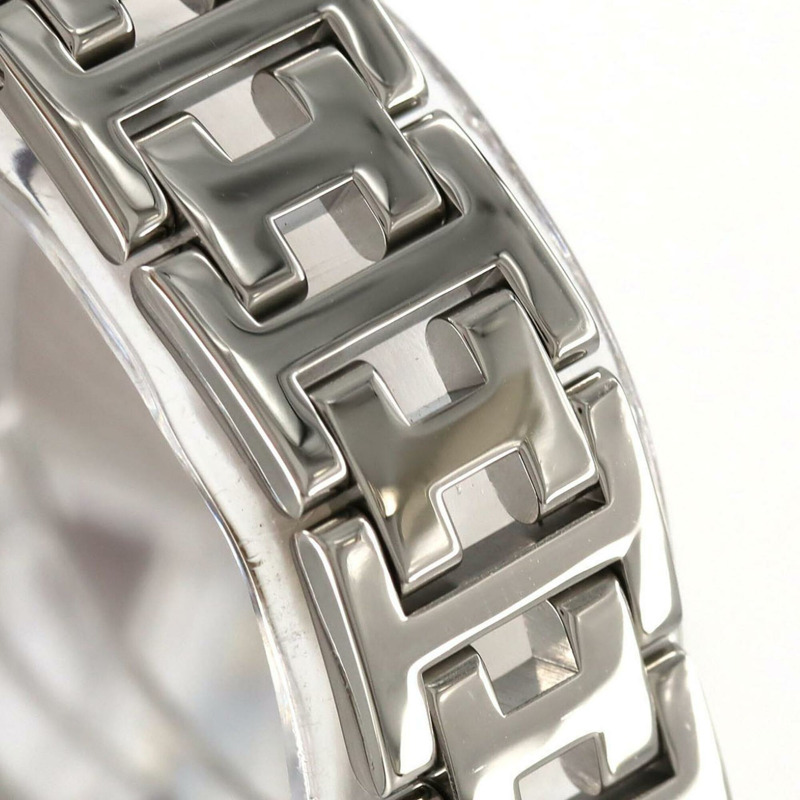 愛馬仕 Clipper Nacre 12P CL4.230 不鏽鋼石英錶-4