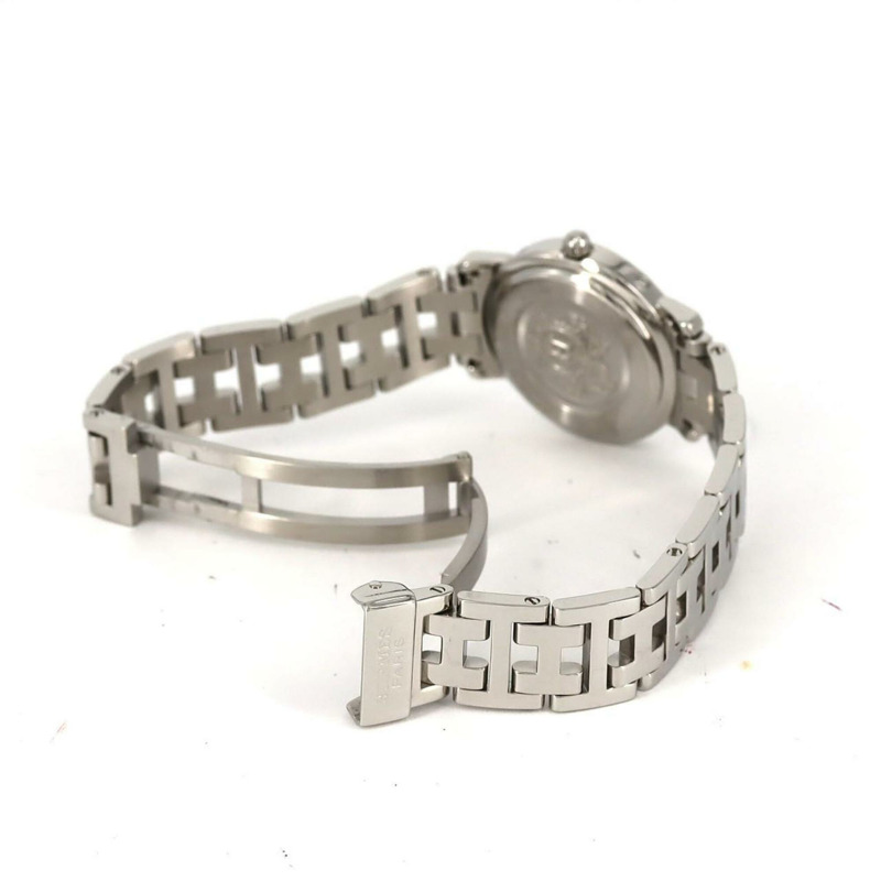 愛馬仕 Clipper Nacre 12P CL4.230 不鏽鋼石英錶-7