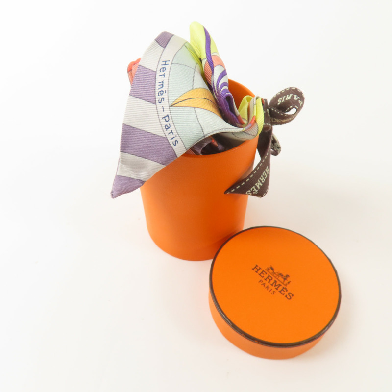 HERMES 絲質Twilly絲巾-7