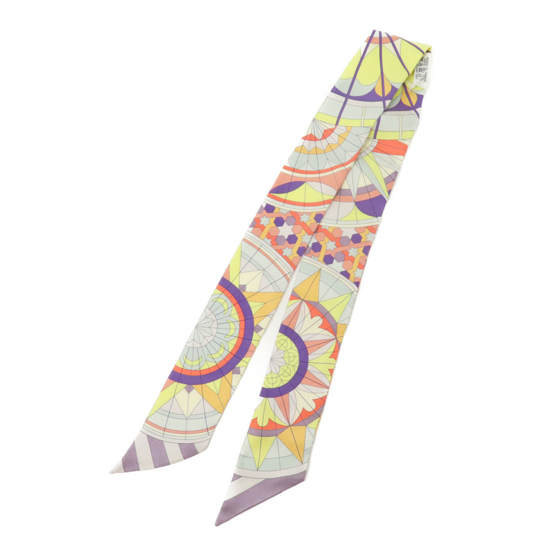 HERMES 絲質Twilly絲巾-1