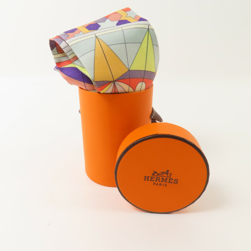 HERMES 絲質Twilly絲巾-7