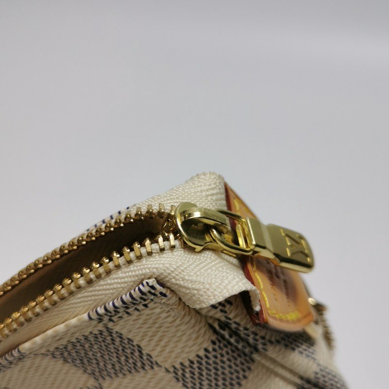 Louis Vuitton (LV) Accessories麻將包迷你棋盤格手提包-9