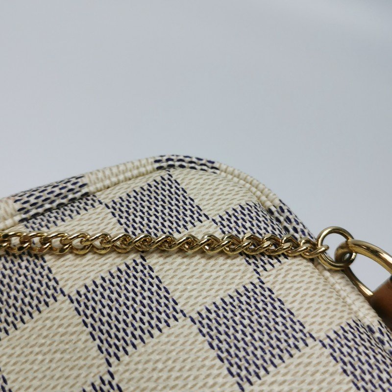 Louis Vuitton (LV) Accessories麻將包迷你棋盤格手提包-11