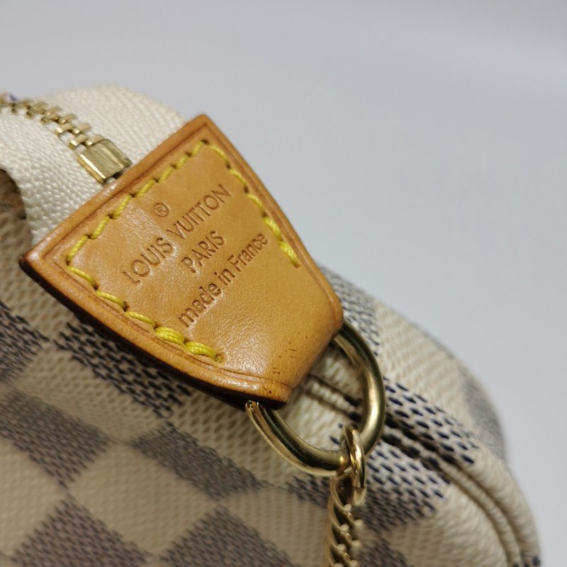 Louis Vuitton (LV) Accessories麻將包迷你棋盤格手提包-16