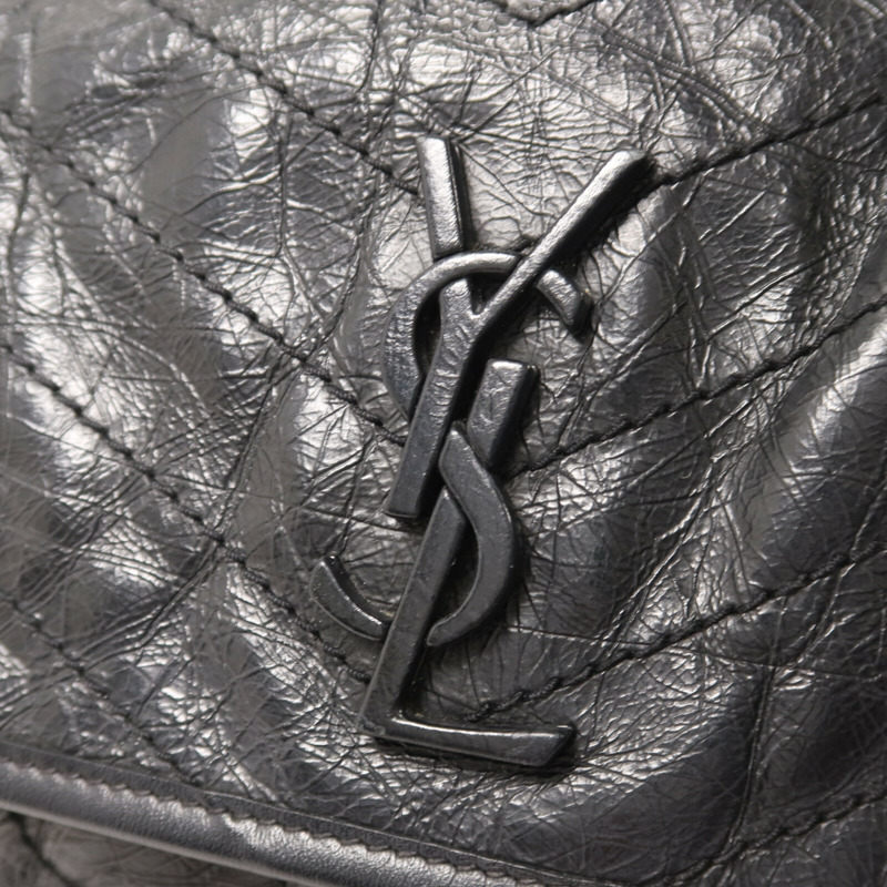YVES SAINT LAURENT 牛皮皮革Niki Medium Bag鏈帶肩背袋-8