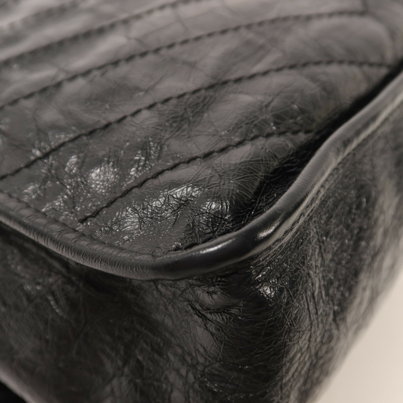 YVES SAINT LAURENT 牛皮皮革Niki Medium Bag鏈帶肩背袋-11