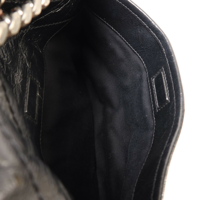 YVES SAINT LAURENT 牛皮皮革Niki Medium Bag鏈帶肩背袋-15