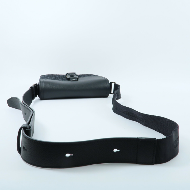 Dior Oblique帆布Saddle Small肩背袋-9