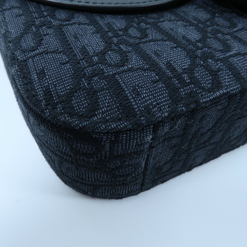 Dior Oblique帆布Saddle Small肩背袋-11