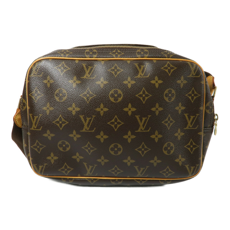 LOUIS VUITTON Monogram Reporter PM肩背袋-1