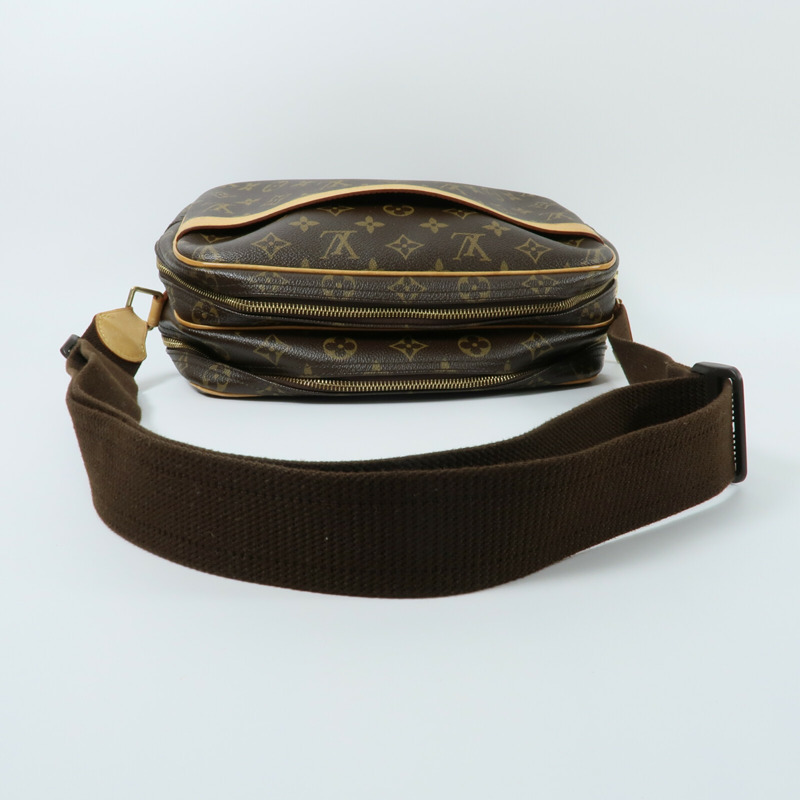 LOUIS VUITTON Monogram Reporter PM肩背袋-4