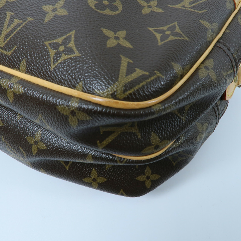 LOUIS VUITTON Monogram Reporter PM肩背袋-12