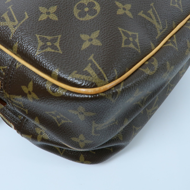 LOUIS VUITTON Monogram Reporter PM肩背袋-13