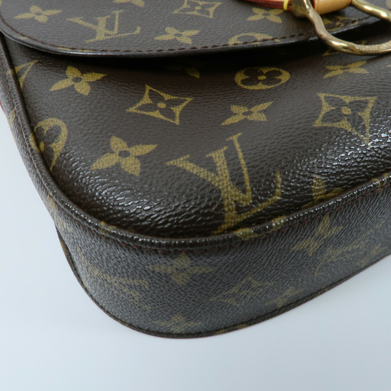 LOUIS VUITTON Monogram Saint Cloud GM肩背袋-8