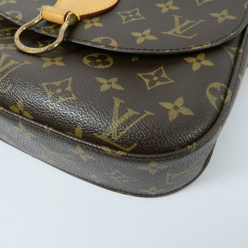 LOUIS VUITTON Monogram Saint Cloud GM肩背袋-9