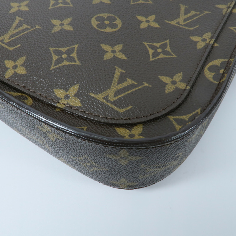 LOUIS VUITTON Monogram Saint Cloud GM肩背袋-11