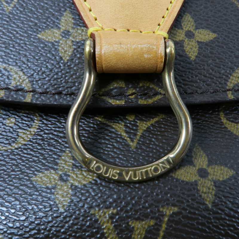 LOUIS VUITTON Monogram Saint Cloud GM肩背袋-12